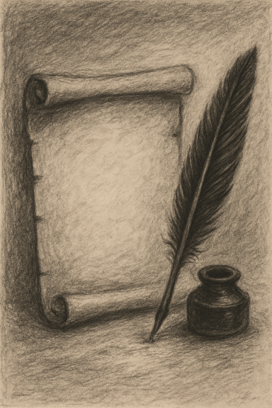 Kohlezeichnung von Vanoza 1038BF